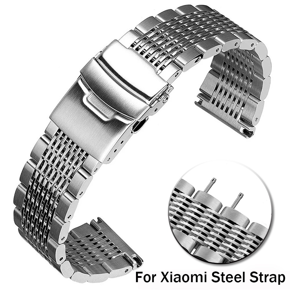 Stainless Mesh Band - 세이코 다이빙 메쉬 시계 밴드용 18mm