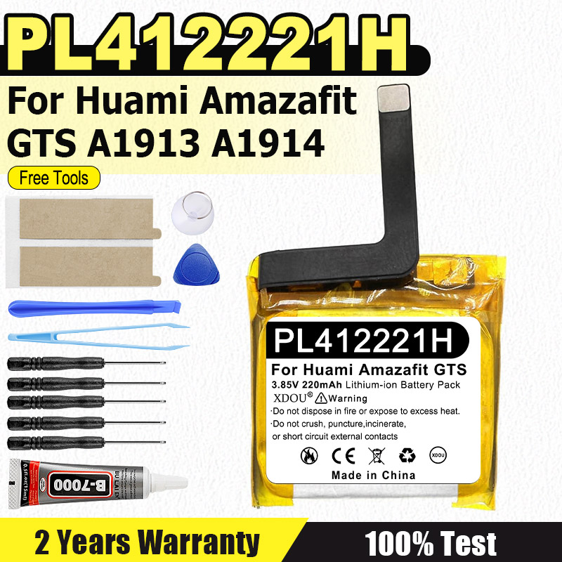 Smartwatch A1914 - PL412221H 220mAh Huami Amazafit GTS A1913
