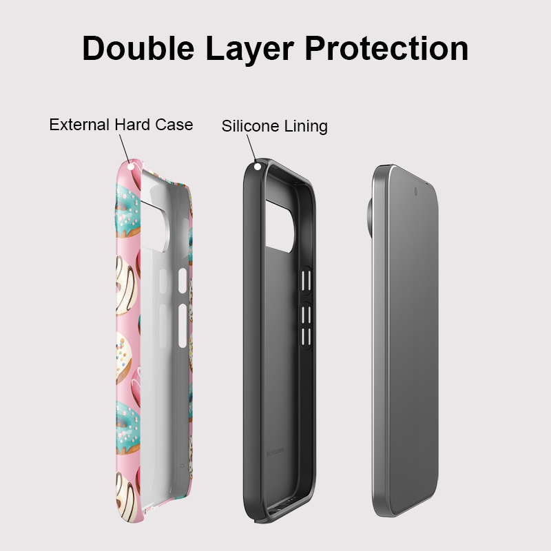 Fcicicase 2 in 1 듀얼 레이어 폰 케이스  - Google Pixel 9 Pro 리뷰 및 가격