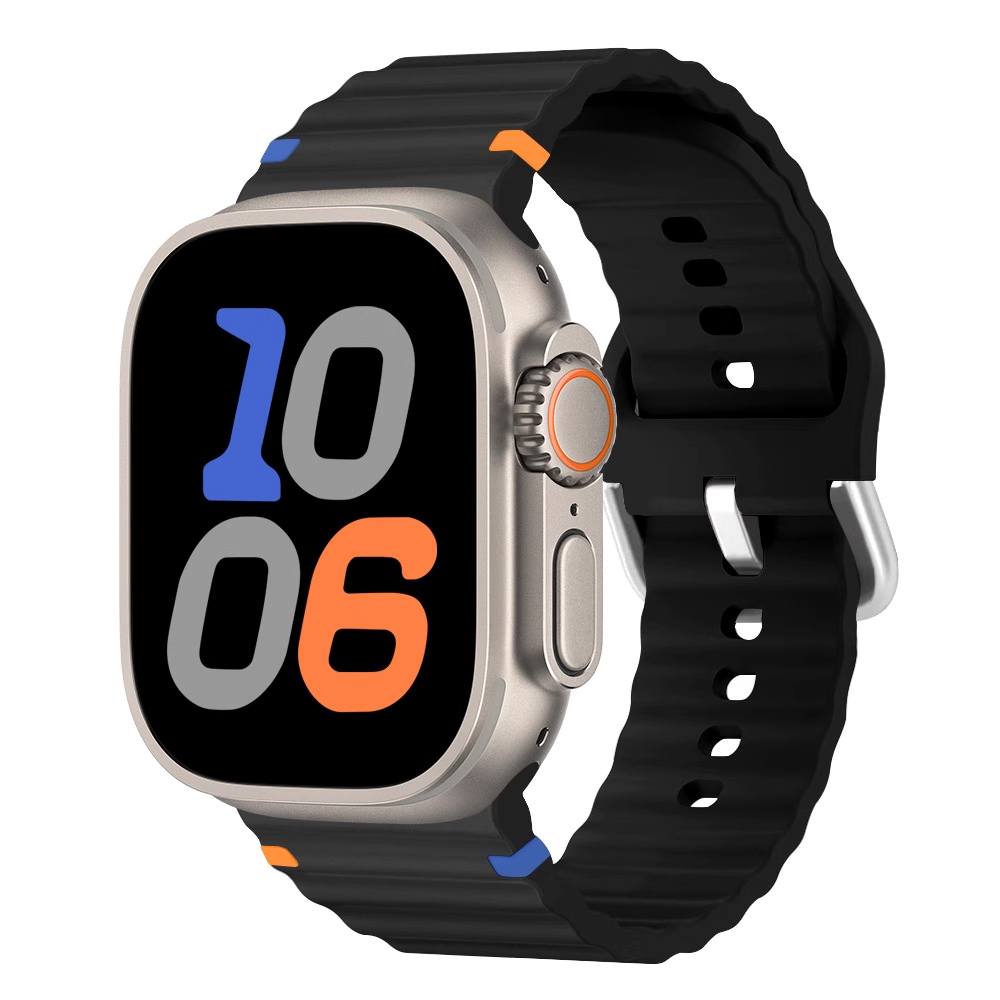 Apple watch 울트라 밴드 용 실리콘 스트랩 4 - Apple Smartwatch Accessories 리뷰 및 가격