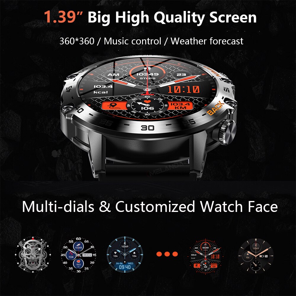 MEVADEN 1.39인치 블루투스 통화 스마트워치 남 - Smartwatch Faces 리뷰 및 가격
