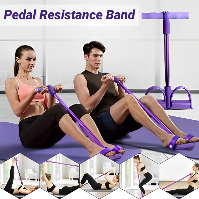 O 4튜브 페달 텐스클너 다기능 가정용 피트니스 기구  - Milanaise Mesh Band 리뷰 및 가격