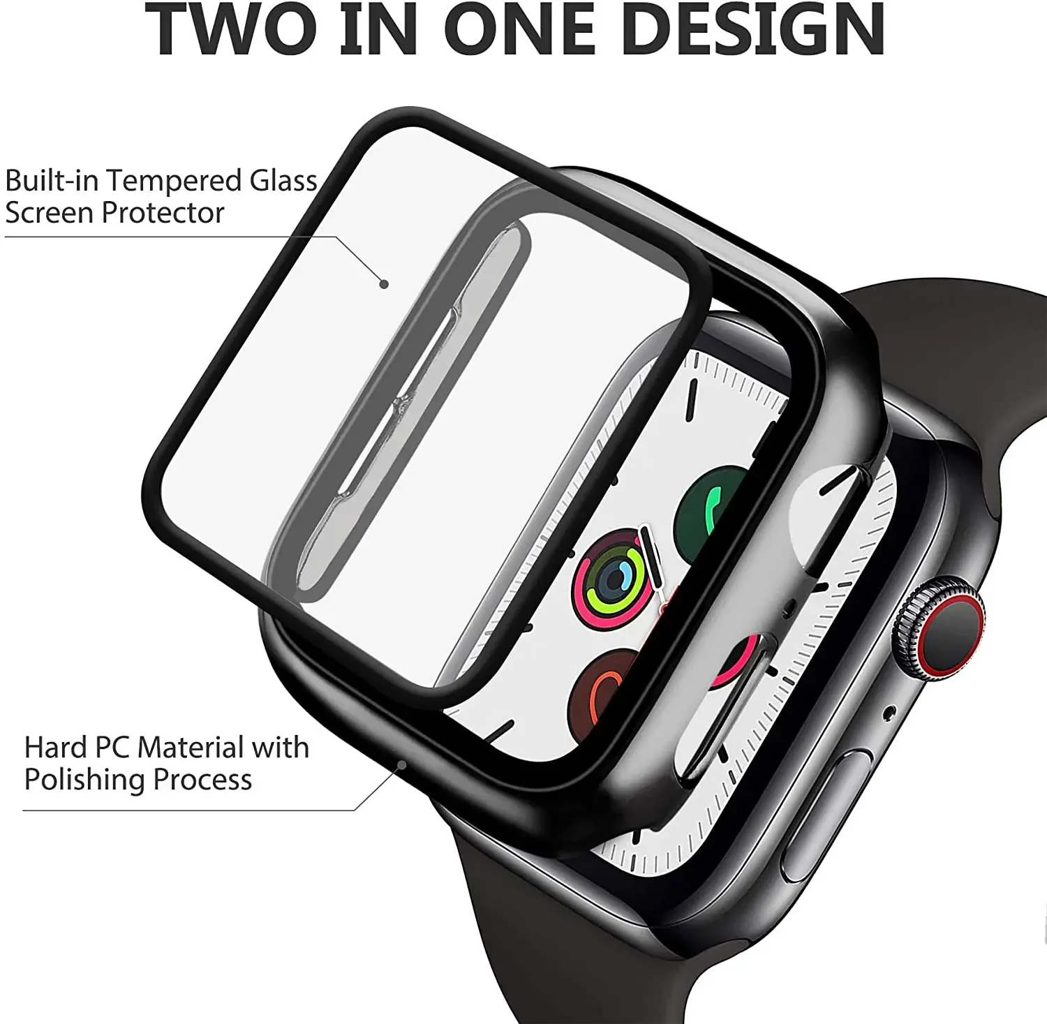 강화 유리 + 커버 Apple Watch 9 8 41m - Garmin Smartwatch Accessories 리뷰 및 가격