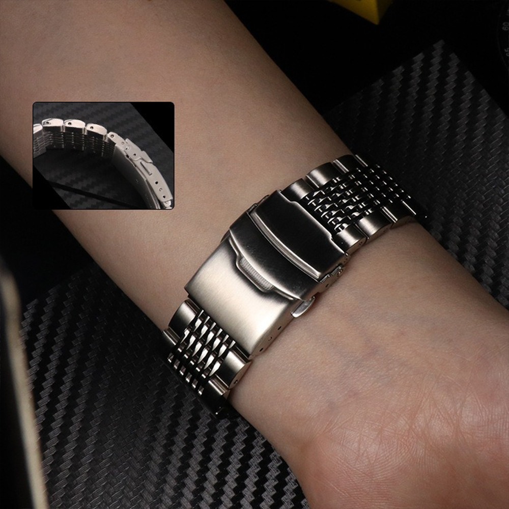 세이코 다이빙 메쉬 시계 밴드용 18mm 20mm 22 - Stainless Mesh Band 리뷰 및 가격