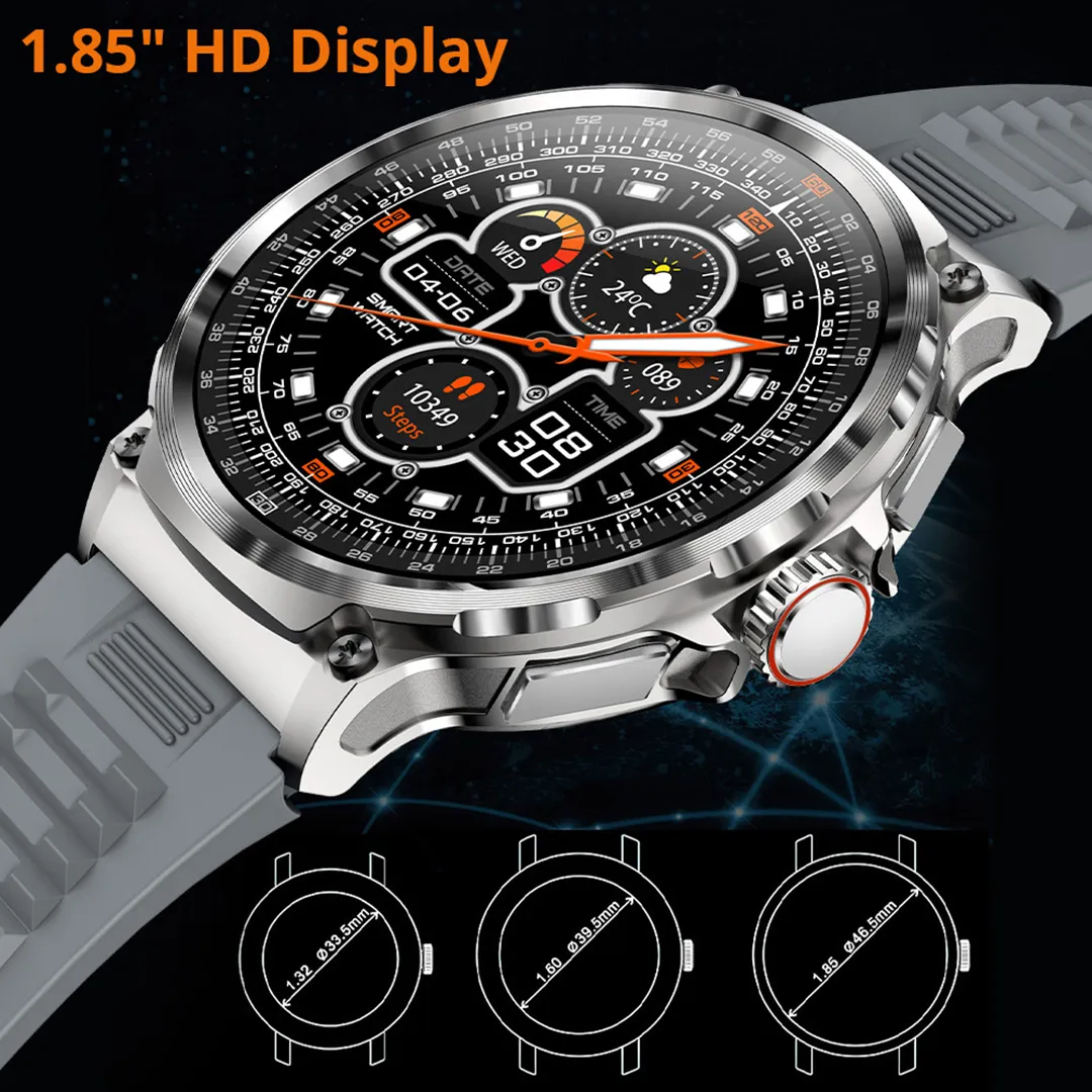 COLMI V69 1.85 인치 HD 블루투스 통화 스 - Smartwatch Faces 리뷰 및 가격
