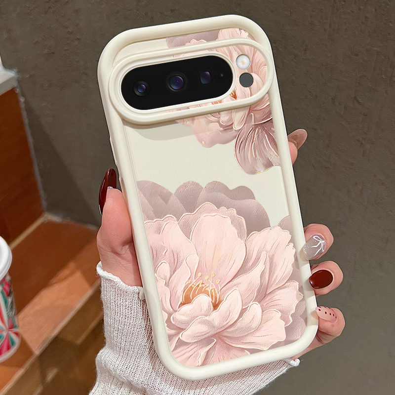 핑크 꽃무늬 소프트 TPU 폰 케이스 (구글 픽셀 10 - Google Pixel 9 Pro 리뷰 및 가격