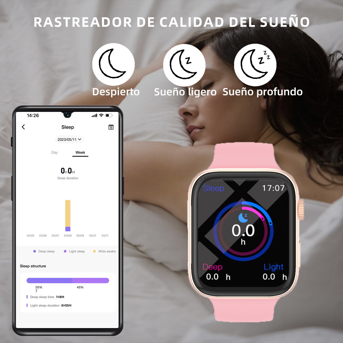 패션 스포츠 스마트 워치 남성 및 여성 1.83인치 풀 - Smartwatch Faces 리뷰 및 가격